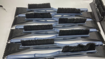35 Assorted Mixed Ice Scrapers & Snow Broom Brushes - ICE SCRAPER Lot #17