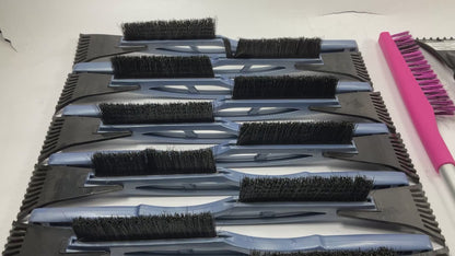35 Assorted Mixed Ice Scrapers & Snow Broom Brushes - ICE SCRAPER Lot #18