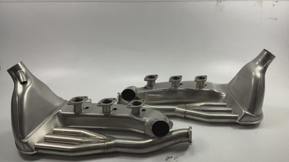 SSI 1623105610 Exhaust Heat Exchanger Set; Left & Right; Stainless Steel, 41mm