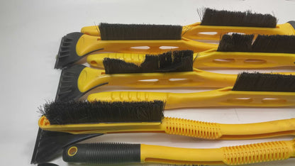 35 Assorted Mixed Ice Scrapers & Snow Broom Brushes - ICE SCRAPER Lot #6