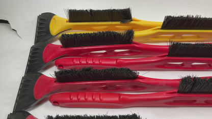 35 Assorted Mixed Ice Scrapers & Snow Broom Brushes - ICE SCRAPER Lot #15