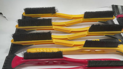 40 Assorted Mixed Ice Scrapers & Snow Broom Brushes - ICE SCRAPER Lot #10