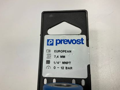 Prevost ERC071251CP Coupler High Flow Euro Style 1/4'' Male NPT
