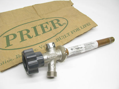 478-08L Prier Products  8-in L 1/2-in MIP Brass Frost Proof Wall Faucet Valve