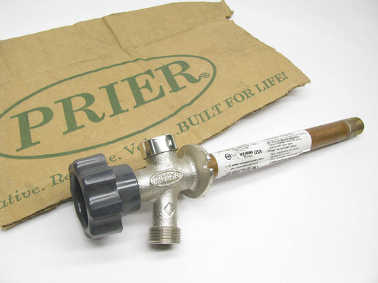 478-08L Prier Products  8-in L 1/2-in MIP Brass Frost Proof Wall Faucet Valve