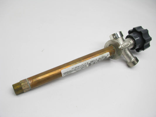 478-08L Prier Products  8-in L 1/2-in MIP Brass Frost Proof Wall Faucet Valve