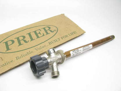Prier Products  Diamond 12-in L X 1/2-in Mip Brass Anti-Siphon 1/2Turn Sillcock