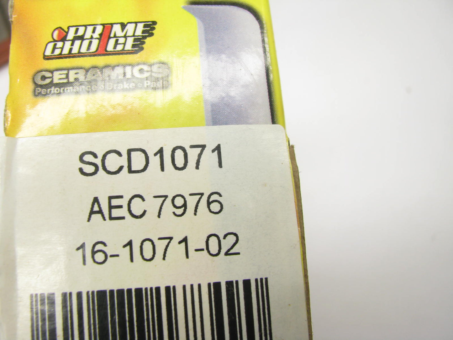 Prime Choice SCD1071 Ceramic Disc Pads Rear