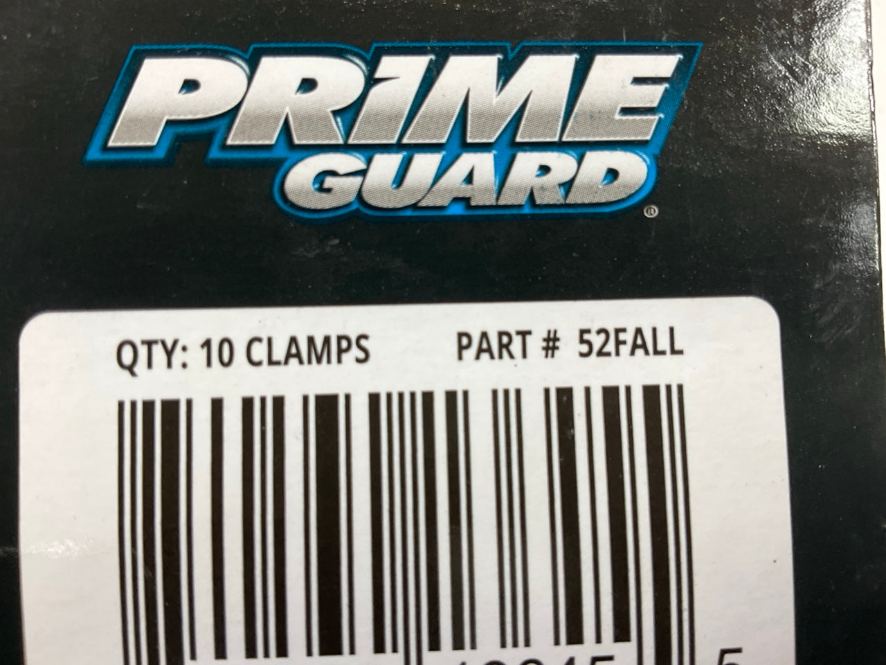 (100) Prime Guard 52FALL Hose Clamps - Range: 7/32''-25/32''