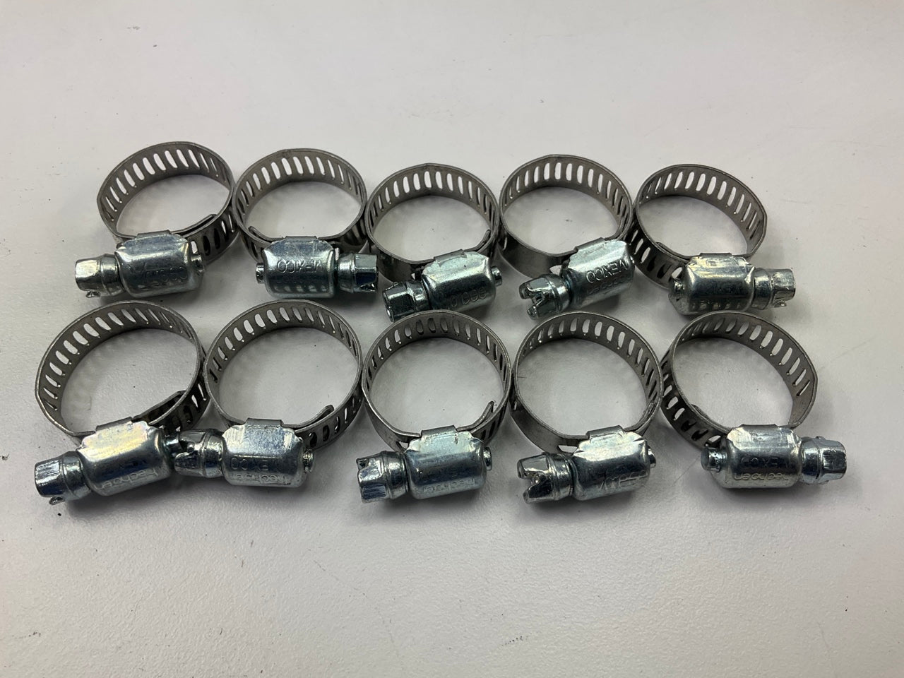 (10) Prime Guard 52FALL Hose Clamps - Range: 7/32''-25/32''