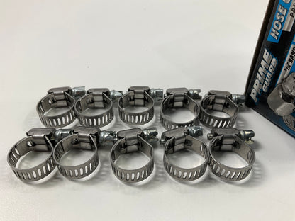 (10) Prime Guard M4H Hose Clamps - 7/32'' - 5/8'' Clamping Range