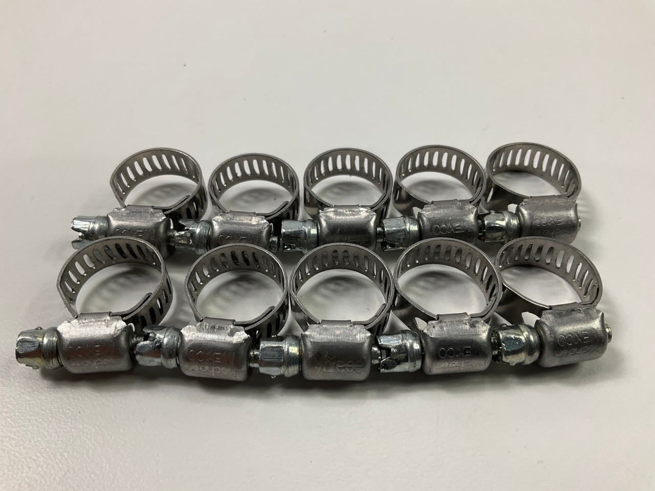 (10) Prime Guard M4H Hose Clamps - 7/32'' - 5/8'' Clamping Range