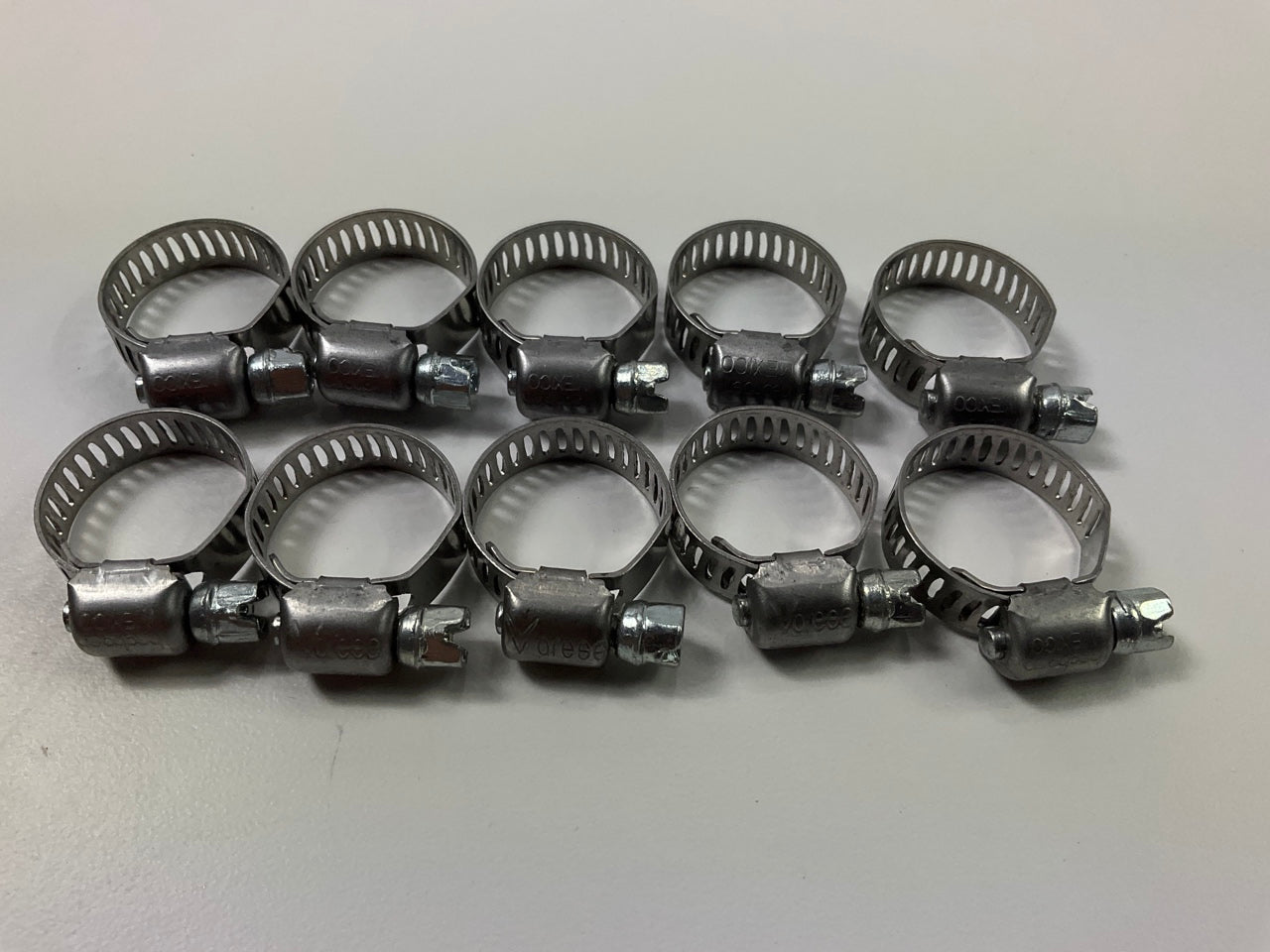 (10) Prime Guard M6H Hose Clamps, Range: 7/16''-25/32''