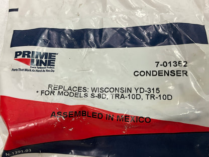 Primeline 7-01352 Ignition Condenser, For Wisconsin Models S-8D, Tra-10D, Tr-10D
