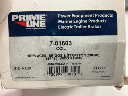 Primeline 7-01603 Ignition Coil  30560A, 30560, 30546, 298502, 395488, 496914