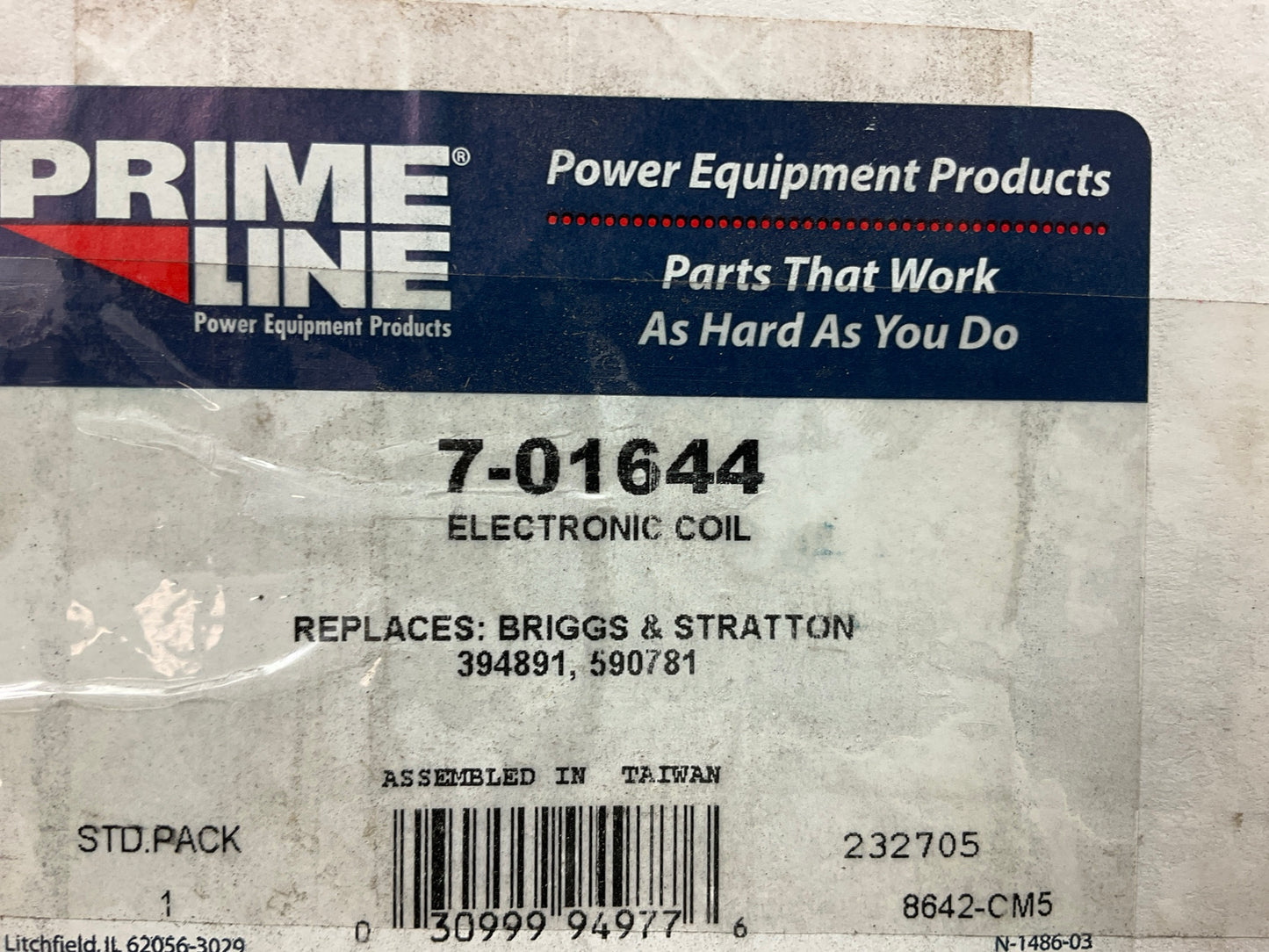 Primeline 7-01644 Ignition Coil Replaces Briggs & Stratton 394891, 590781
