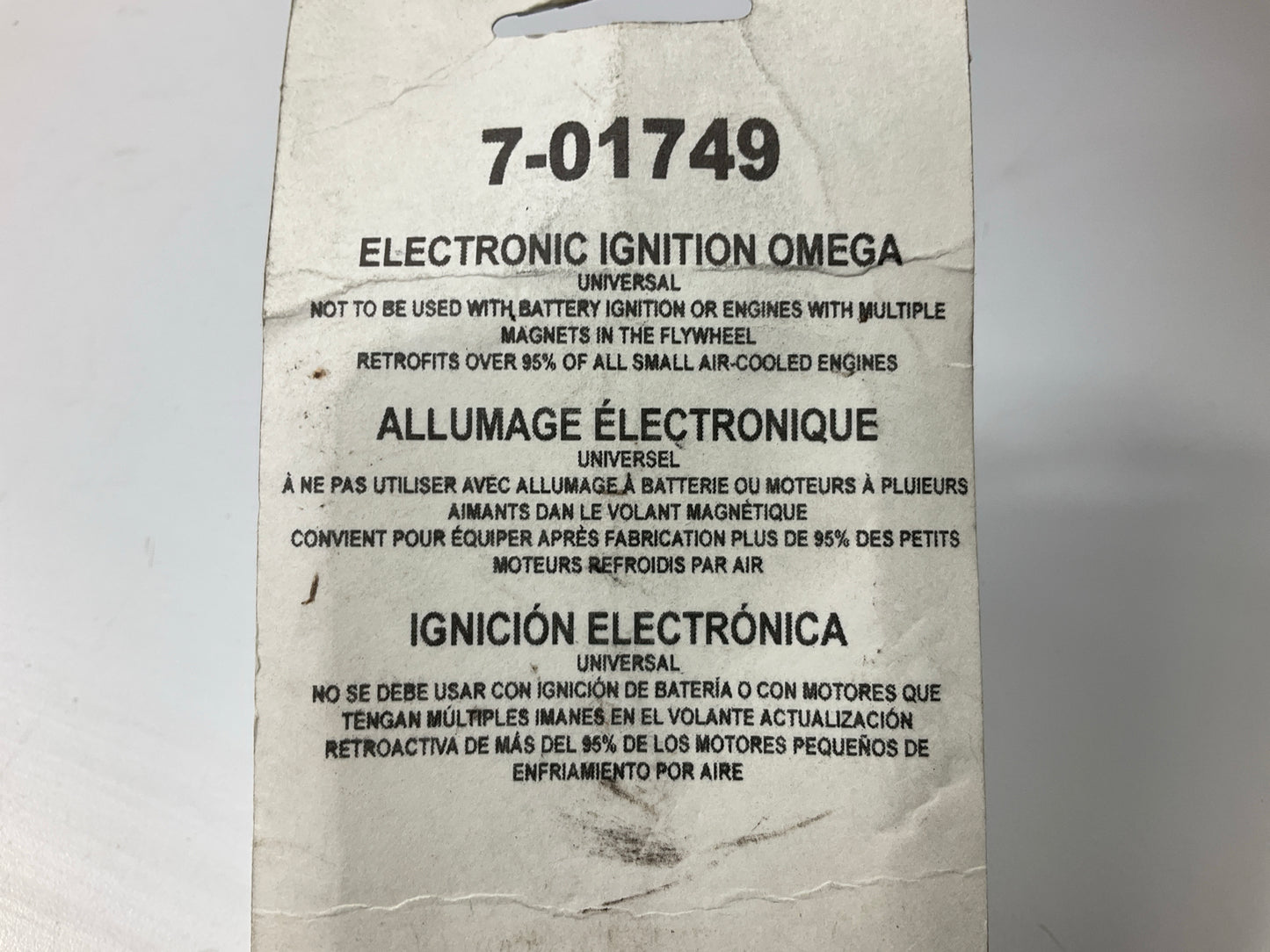 Primeline 7-01749 Universal Omega Electronic Ignition Module