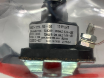 Primeline 7-01860-1 4-terminal, 12-volt DC Starter Solenoid