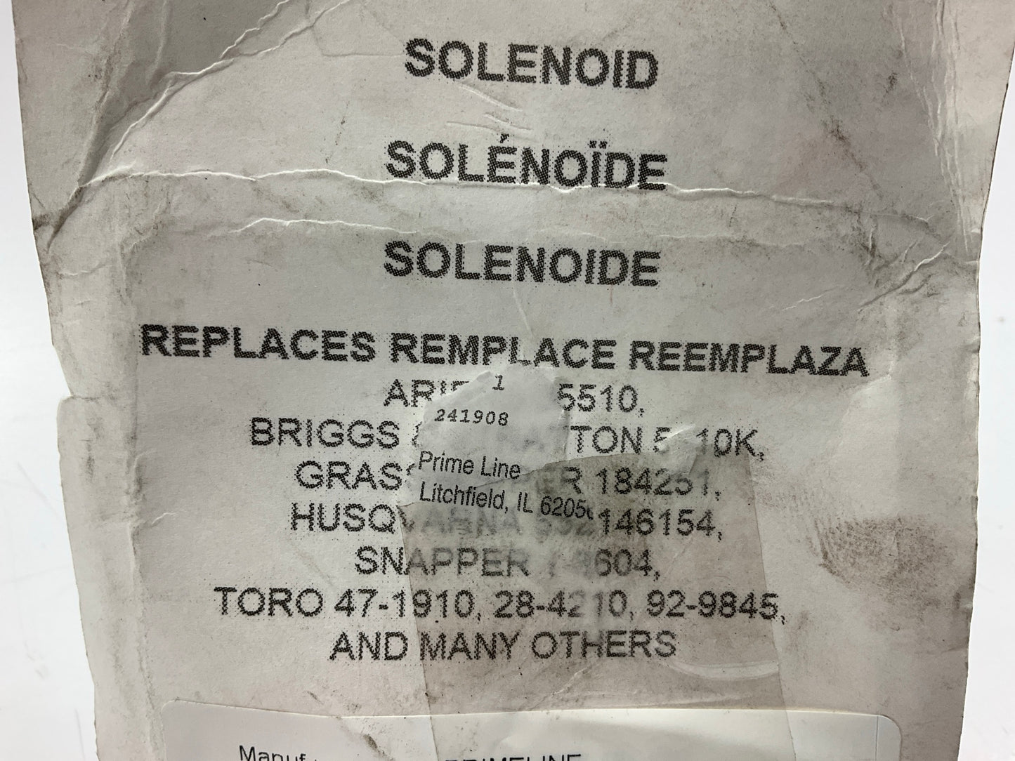 Primeline 7-01860-1 4-terminal, 12-volt DC Starter Solenoid