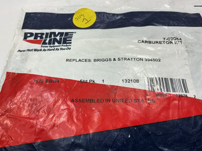Primeline 7-02044 Carburetor Kit 491539, 394502, 694056, 520-080, 49-070