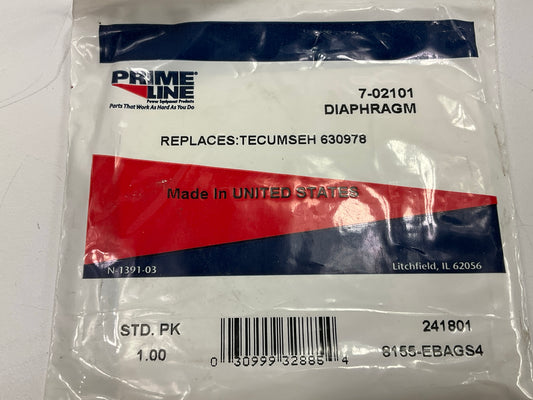 Primeline 7-02101 Carburetor Diaphragm