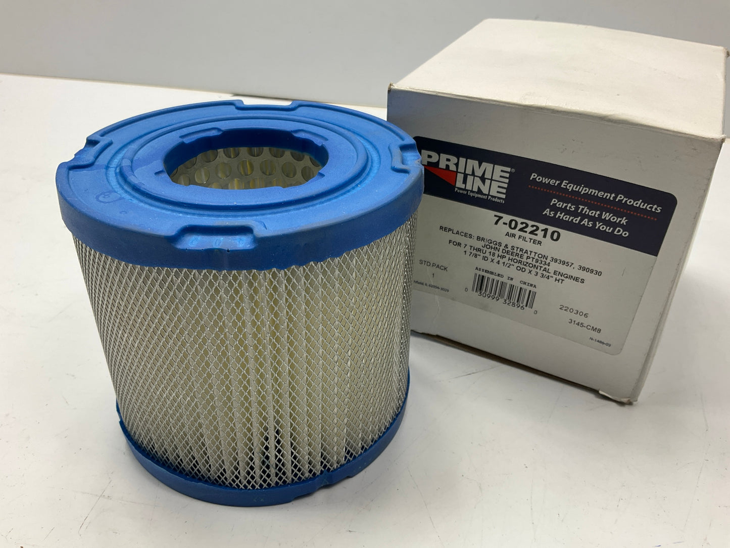 Primeline 7-02210 Air Filter Replaces Briggs & Stratton 393957,  390930