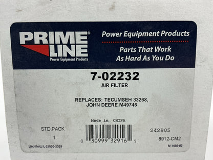 Primeline 7-02232 Oval Air Filter 33268, M49746
