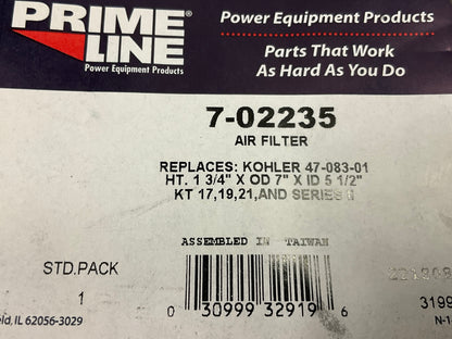 Primeline 7-02235 Air Filter Replaces Kohler # 47-083-01