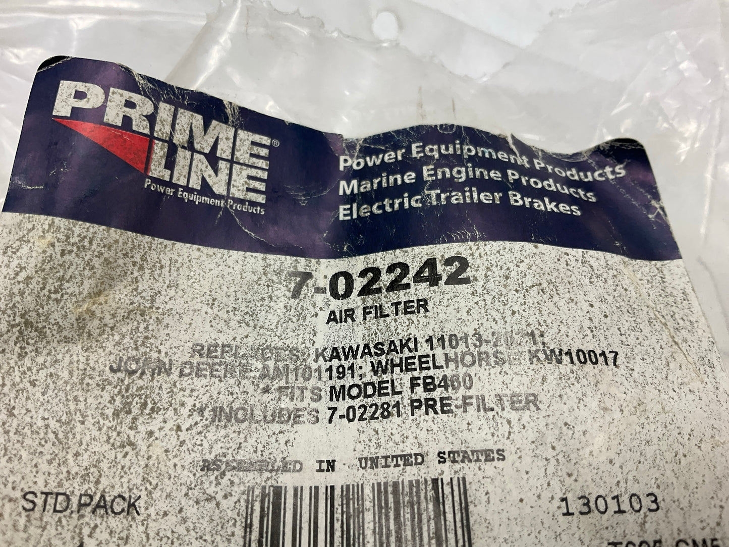 Primeline 7-02242 Oval Air Filter 20743700, KW10017, AM101191, AM101090, M88571