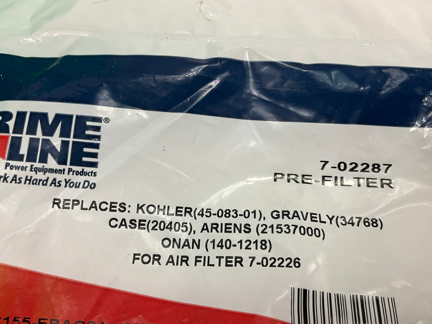 Primeline 7-02287 Foam Pre-Filter For Air Filter 7-022260