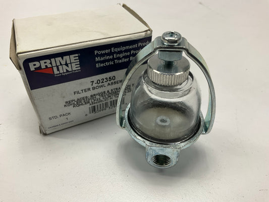 Primeline 7-02350 Fuel Filter And Sediment Bowl 393169, 690612, 32439, LP43