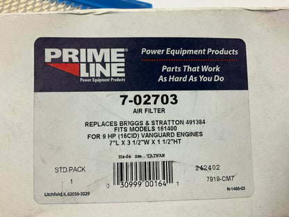 Primeline 7-02703 Air Filter 491384, 496077,  7-02703, 691643, AM34093