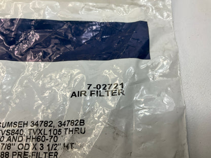 Primeline 7-02721 Round, Paper Air Filter 1-1/16'' ID X 2-7/8'' OD X 3-1/2'' HT