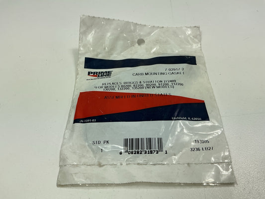 (2) Primeline 7-02917 Carburetor  Gasket 272489, 692241, 49-109, 486-385