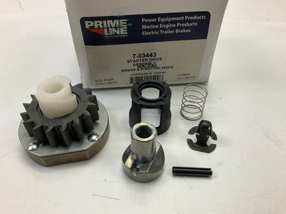 Primeline 7-03443 Starter Drive Kit 150-114, 150-118. 33-005, B1BR59, 495878