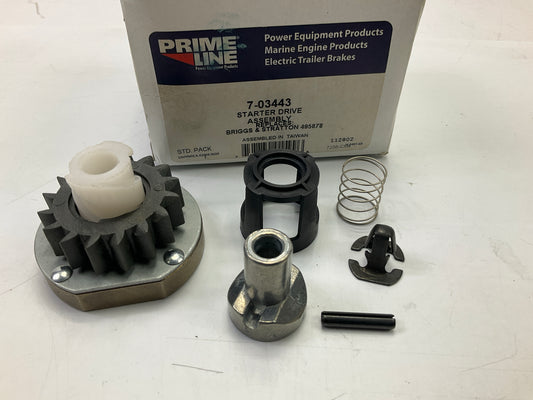 Primeline 7-03443 Starter Drive Kit 150-114, 150-118. 33-005, B1BR59, 495878