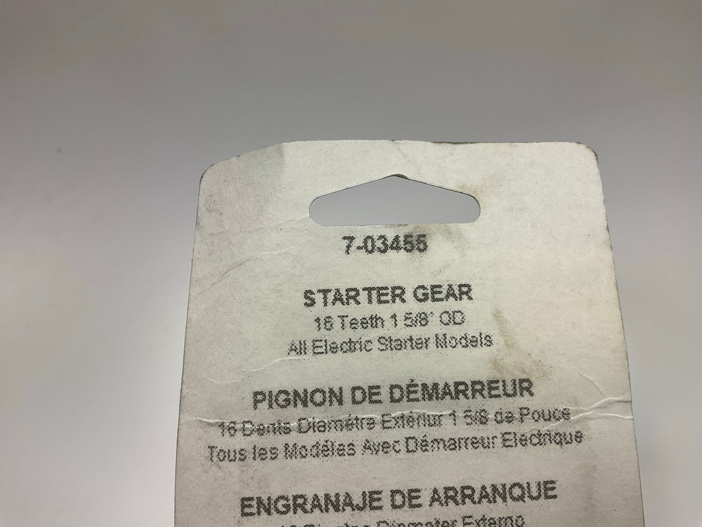 Primeline 7-03455 Starter Gear 280104, 693059, 695708, M83184