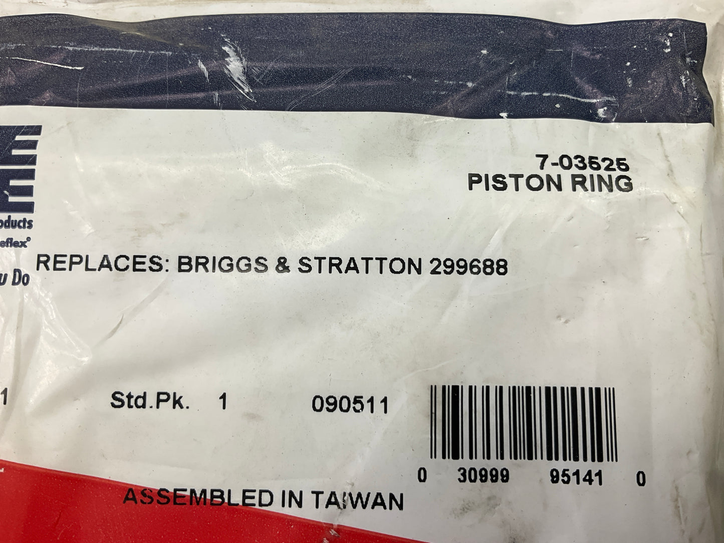 Primeline 7-03525 Piston Ring Set 299688, 500-074, 36-005, B1SB1466