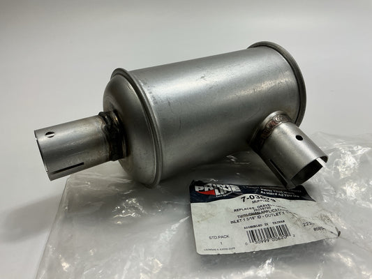 Primeline 7-03679 Clamp-on Muffler Inlet 1-5/16'' ID - Outlet 1-1/4'' ID