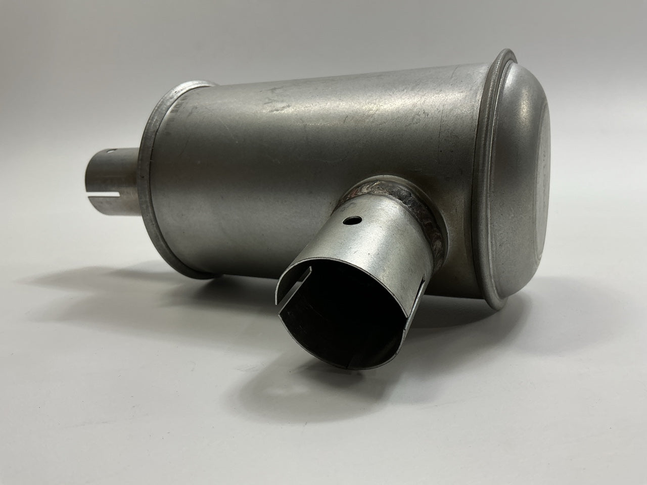 Primeline 7-03679 Clamp-on Muffler Inlet 1-5/16'' ID - Outlet 1-1/4'' ID