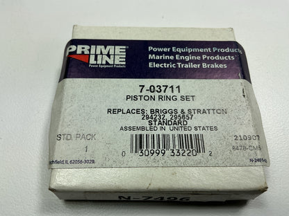 Primeline 7-03711 Piston Ring Set 294232, 295657, 220801,  233-112-500