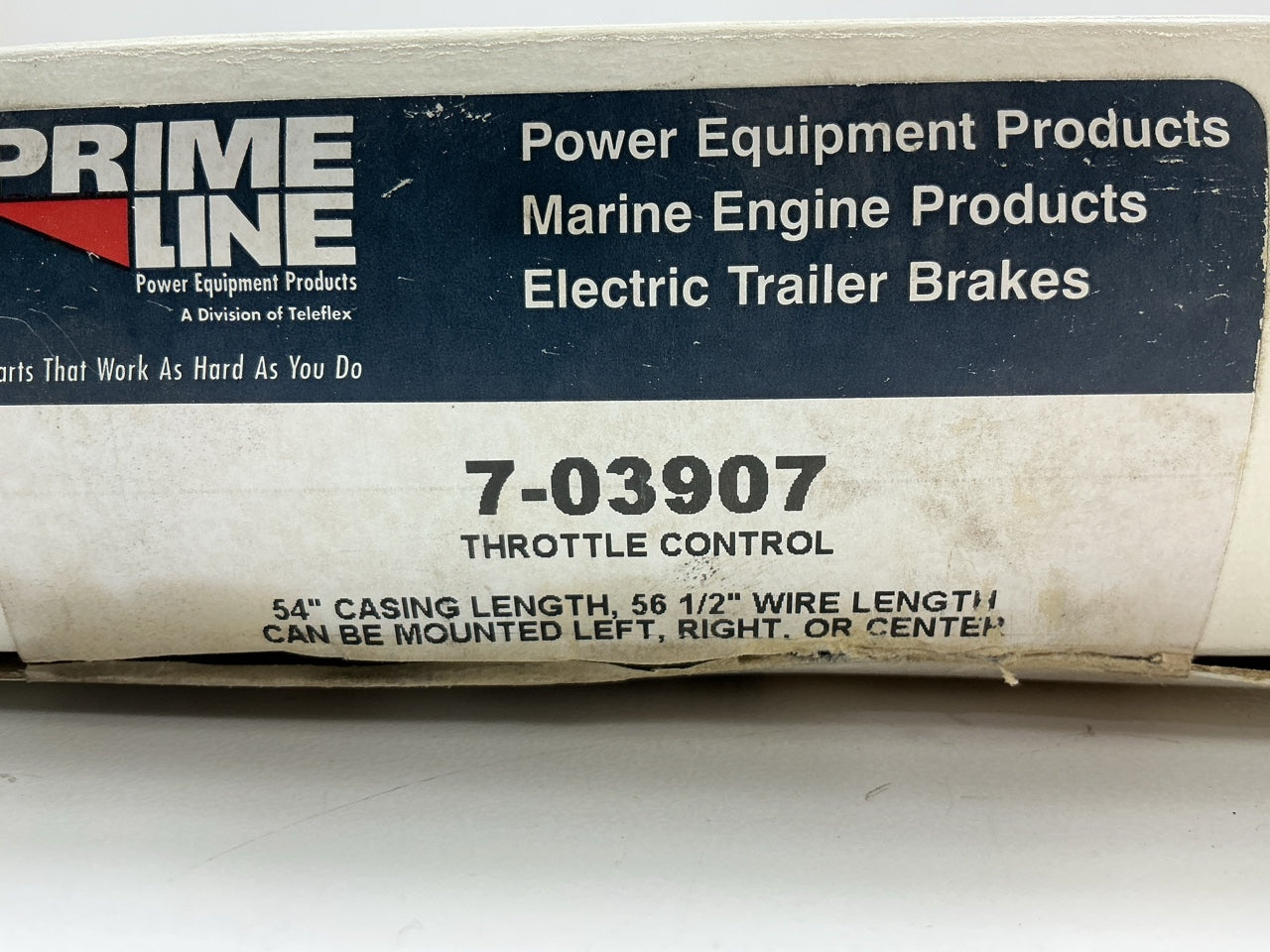 Primeline 7-03907 Lawn Mower Throttle Control, 54'' Long, Universal Mount