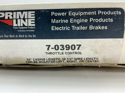 Primeline 7-03907 Lawn Mower Throttle Control, 54'' Long, Universal Mount