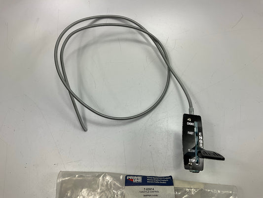 Primeline 7-03914 Heavy-duty Throttle Control Cable 49 Inch Throttle Control