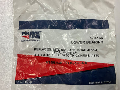 (2) Primeline 7-04199 Lawn Mower Spindle Ball Bearing 741-0155, 941-0155