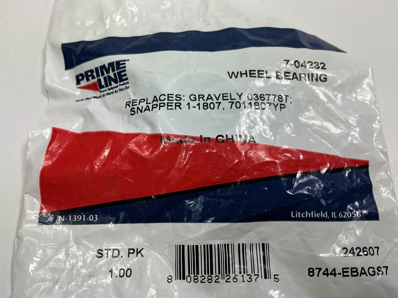Primeline 7-04232 Wheel Bearing 45-034, 384881-R93, 110513, 251-210, 05416200