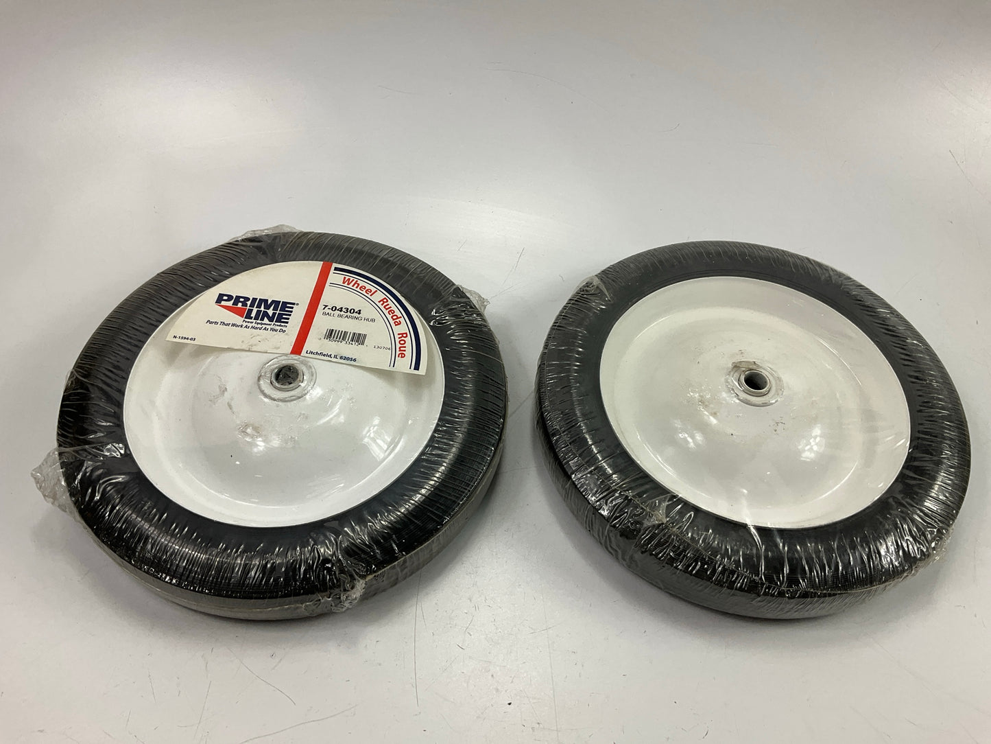 (2) Primeline 7-04304 Replacement Wheel 10x175 185-033, 185033, 190-033, 72-410