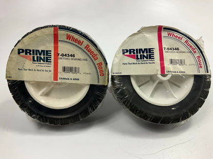 (2) Primeline 7-04346 Plastic Wheel 72-106, 195-008, B1SB280