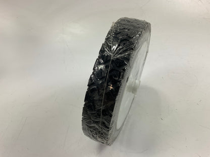 (2) PrimeLine Semi-Pneumatic Lawn Mower Wheel 7''x1.5'' Tire Size, 1/2'' Axle