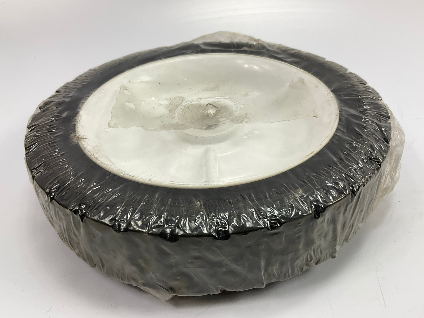 PrimeLine 7-04347 Semi-Pneumatic Lawn Mower Wheel 7''x1.5'' Tire Size, 1/2'' Axle